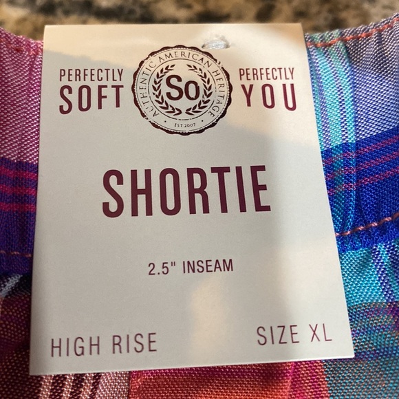 Perfectly Soft Perfectly You Shortie Shorts Size xl​ - Picture 12 of 12
